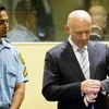 Cựu lãnh đạo người Croatia ở Bosnia, Jadranko Prlic tại phiên tòa. (Nguồn: AFP)