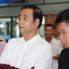 Ông Nguyễn Hữu Khai được di lý về Hà Nội lúc 12 giờ trưa nay (Ảnh: Sơn Bách/Vietnam+)