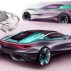 Mẫu concept mới Hyundai i80 coupe. (Nguồn: carscoops.com)