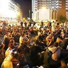 Người biểu tình tại thủ đô Bucharest. (Nguồn: romania-insider.com)