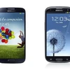 Galaxy S4 và Galaxy S III. (Nguồn: Samsung)