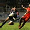 Phi Sơn giúp U23 Việt Nam giành chiến thắng. (Nguồn: Quang Nhựt/TTVH)
