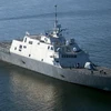 LCS-1 được đặt tên chính thức là USS Freedom. (Ảnh: TT&VH)