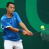 Hoàng Thành Trung là tay vợt cuối cùng của Việt Nam bị loại. (Ảnh: TT&VH)
