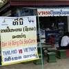 Một điểm bán vé trận U23 Việt Nam-U23 Thái Lan. (Ảnh: Báo Đất Việt)