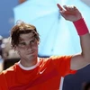 Rafael Nadal giành quyền vào vòng 3 Australia Open 2010. (Ảnh: AP)