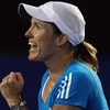 Justine Henin vẫn khẳng định mình là một tay vợt đẳng cấp khi giành quyền vào vòng 4 Australia Open. (Ảnh: Getty Images)