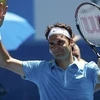 Nụ cười vẫn nở trên khuôn mặt Roger Federer. (Ảnh: Reuters)