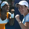Lần đầu tiên Henin và Serena gặp nhau trong ở trận chung kết Australia Open. (Ảnh: Getty Images)