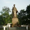 Tượng đài Lý Thái Tổ, nơi sẽ diễn ra Lễ dâng hương tưởng niệm vua Lý Thái Tổ. (Nguồn: Internet)