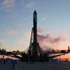 Tàu Tiến bộ M-04M được phóng từ Trung tâm vũ trụ Baikonur ở Kazakhstan. (Ảnh: en.rian.ru)