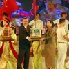 Lễ khai mạc Lễ hội Quả Điều vàng Việt Nam lần thứ nhất năm 2010. (Ảnh: Hoàng Hải/TTXVN)