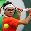 Federer đã phải khá vất vả mới giành quyền vào vòng 4. (Ảnh: Getty Images)