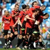 Manchester United tiếp tục ngự trị ở ngôi đầu bảng xếp hạng. (Ảnh: Getty Images)
