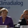 Thủ tướng Đức Angela Merkel và Tổng thống Mexico Felipe Calderon tại hội nghị. (Ảnh: AP)