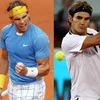 Nadal và Federer thẳng tiến vào chung kết Madrid Masters. (Ảnh: AP/Getty Images)