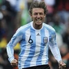 Heinze ghi bàn thắng duy nhất mang chiến thắng về cho Argentina. (Nguồn: Getty Images)