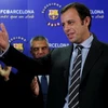Tân Chủ tịch Barcelona, Sandro Rosell. (Nguồn: Getty Images)