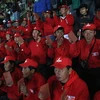 Chỉ có 50 cổ động viên Triều Tiên đến sân Ellis Park cổ vũ cho đội nhà. (Nguồn: Reuters)