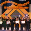 Lễ trao giải thưởng Sáng tạo Khoa học Công nghệ 2009. (Nguồn: Internet) 