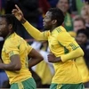 Chiến thắng 2-1 là không đủ để Nam Phi giành quyền đi tiếp. (nguồn: AP)
