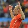 Robben ghi bàn thắng mở tỷ số cho Hàn Lan. (Nguồn: Getty Images)