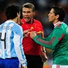 Trọng tài Rosetti trong trận đấu giữa Argentina và Mexico. (Nguồn: Getty Images)