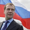 Tổng thống Nga Medvedev. (Nguồn: Getty Images)