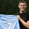 Milner sẽ mang áo số 7 trong đội hình Man City. (Nguồn: mcfc.co.uk)