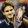 Niềm vui của Federer sau trận đấu. (Nguồn: Getty Images)