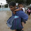 Người dân ở bang Chiapas di dời khỏi vùng bão. (Nguồn: Reuters)