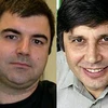 Hai nhà khoa học Konstantin Novoselov và Andre Geim. (Nguồn: PA)