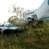 Chiếc máy bay đã phải hạ cánh gấp xuống một sân bay bỏ hoang. (Nguồn: msnbc.com)