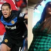 Hernandez và cô người yêu mới Chaska Borek. (Nguồn: news.lalate.com)