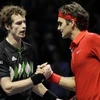 Roger Federer và Andy Murray. (Nguồn: AP) 