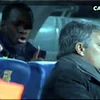 Diarra phản ứng gay gắt với Mourinho. (Nguồn: Canal+)