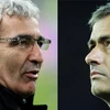 Huấn luyện viên Raymond Domenech và Jose Mourinho. (Nguồn: AP)