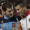 Mối quan hệ của Ronaldo và Casillas không như tin đồn. (Nguồn: AP)