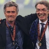 Mourinho và Moratti sắp lại trở lại là người một nhà. (Nguồn: Getty IMages)