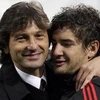 Pato và Leonardo khi còn ở AC Milan. (Nguồn: Getty Images)