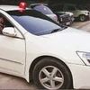 Một chiếc xe đăt tiến lắp đèn tín hiệu trái phép bị giữ (Nguồn: Internet) 