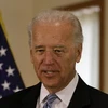 Phó Tổng thống Mỹ Joseph Biden tại Iraq. (Nguồn: alsumaria.tv)