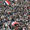 Biểu tình đòi Tổng thống Hosni Mubarak từ chức. (Nguồn: AFP/TTXVN)