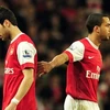 Fabregas và Walcott là hai "bệnh nhân" mới nhất của Arsenal. (Nguồn: Getty Images)
