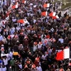 Người dân biểu tình tại thủ đô Manama. (Nguồn: AP)