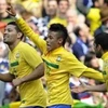 Niềm vui của Neymar và đồng đội. (Nguồn: AP)