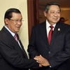 Thủ tướng Hun Sen và Tổng thống Indonesia, Susilo Bambang Yudhoyono. (Nguồn: Reuters)