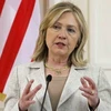 Ngoại trưởng Mỹ Hillary Clinton tại Hy Lạp. (Nguồn: Reuters)