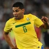 Santos trong màu áo Brazil ở trận thua Đức 2-3. (Nguồn: Getty Images)