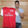 Andre Santos gia nhập Arsenal. (Nguồn: arsenal.com)